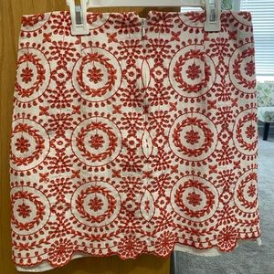 Loft mini skirt size 6